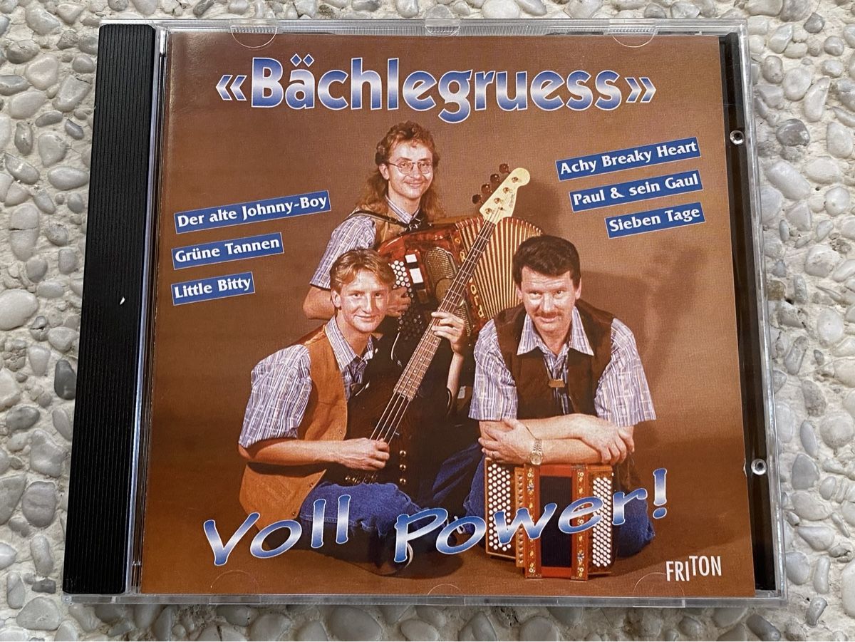 CD: Bächlergruss - Voll Power! – Usato da Oberried Brienz venduto da Chyara