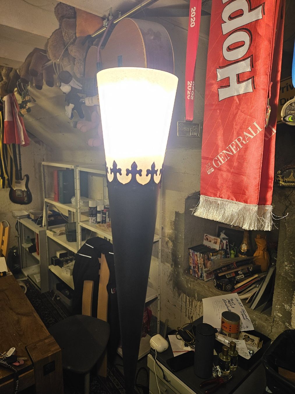 Lampade: Retro Stehlampe mit Dimmer Einzigartig!(D) – Usato da Rorschach venduto da TimelessTrading 1