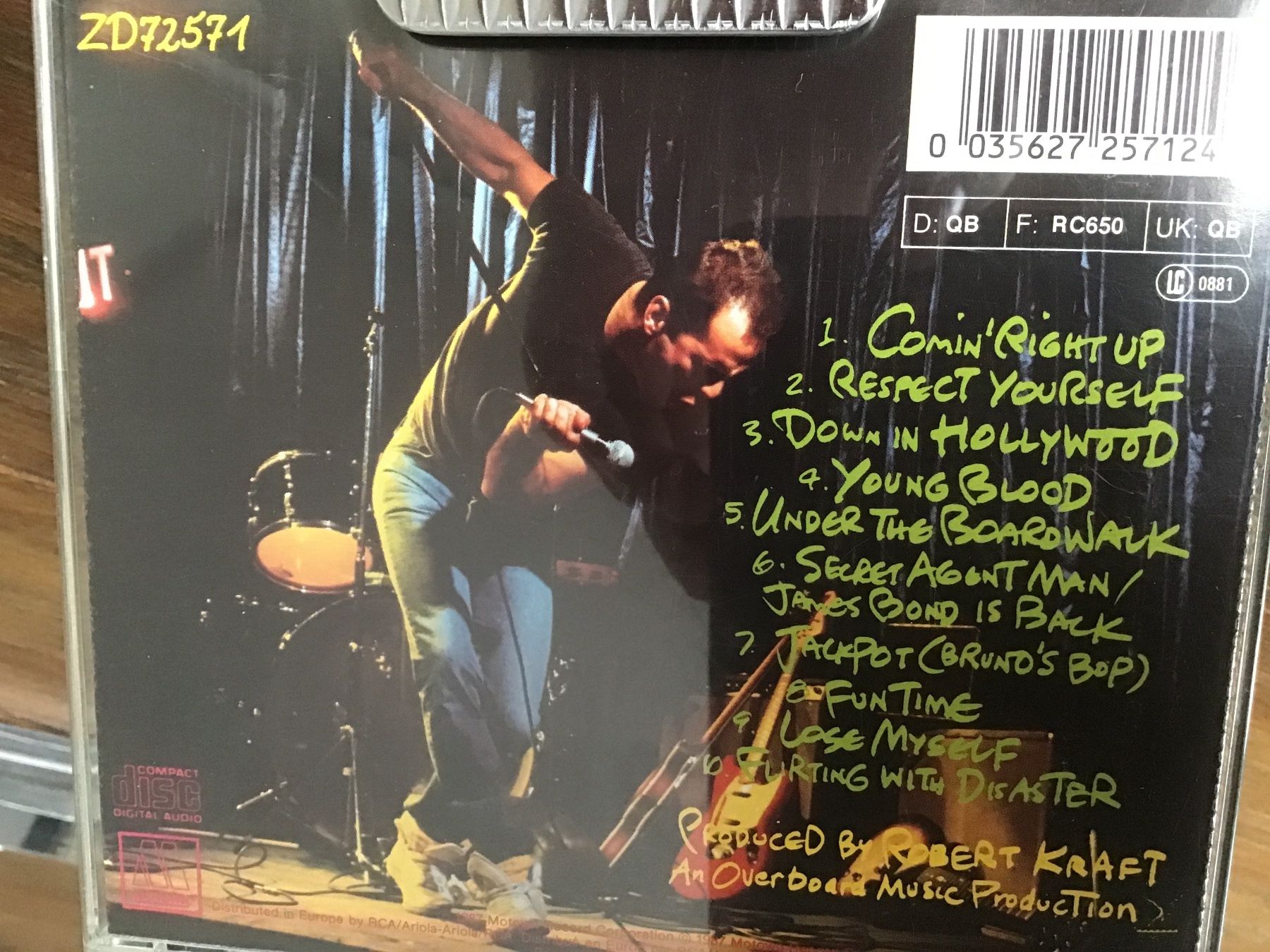 CD: Bruce Willis - The Return of Bruno     o – Usato da Thierachern venduto da sweden08 1
