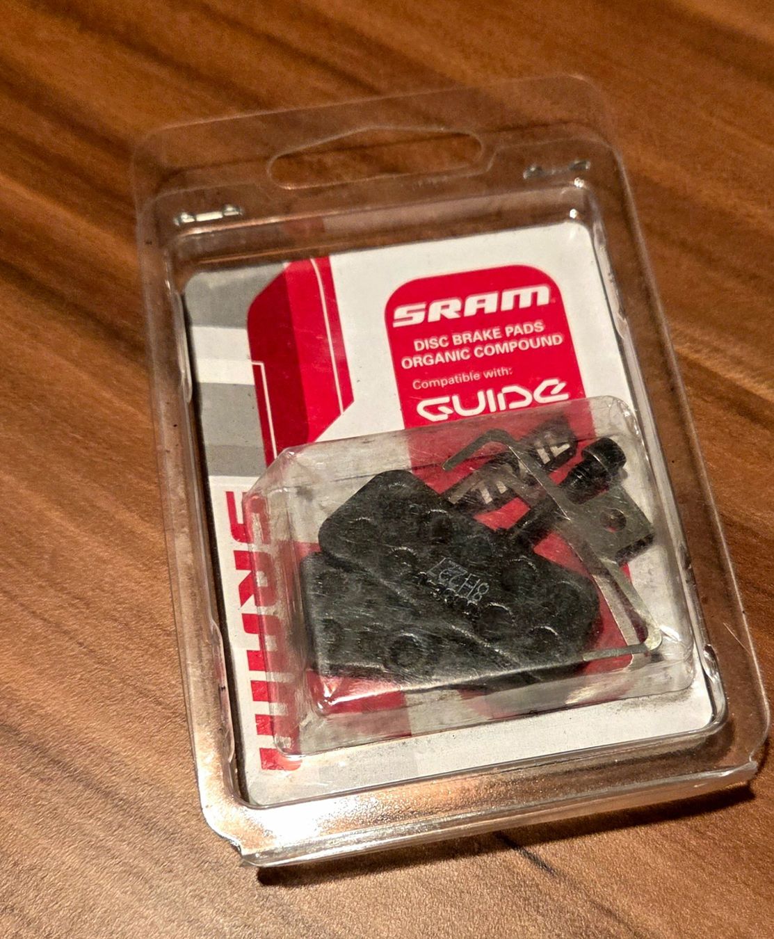 Sram Pezzi di ricambio: SRAM Bremsbeläge Guide Trail Organic-Steel – Nuovo e nell'imballaggio originale da Rorbas venduto da Petermense