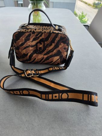 LIU JO Tasche und Portemonnaie Leo Print braun/schwarz