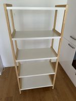 IKEA EKENABBEN Shelf Unit White/Ash 70x34x154 cm