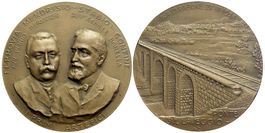 Medaille 1926, Eisenbahn, Mendrisio Stabio Laveggio