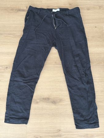 Herrenhose Selected Homme schwarz Regular Fit Grösse L