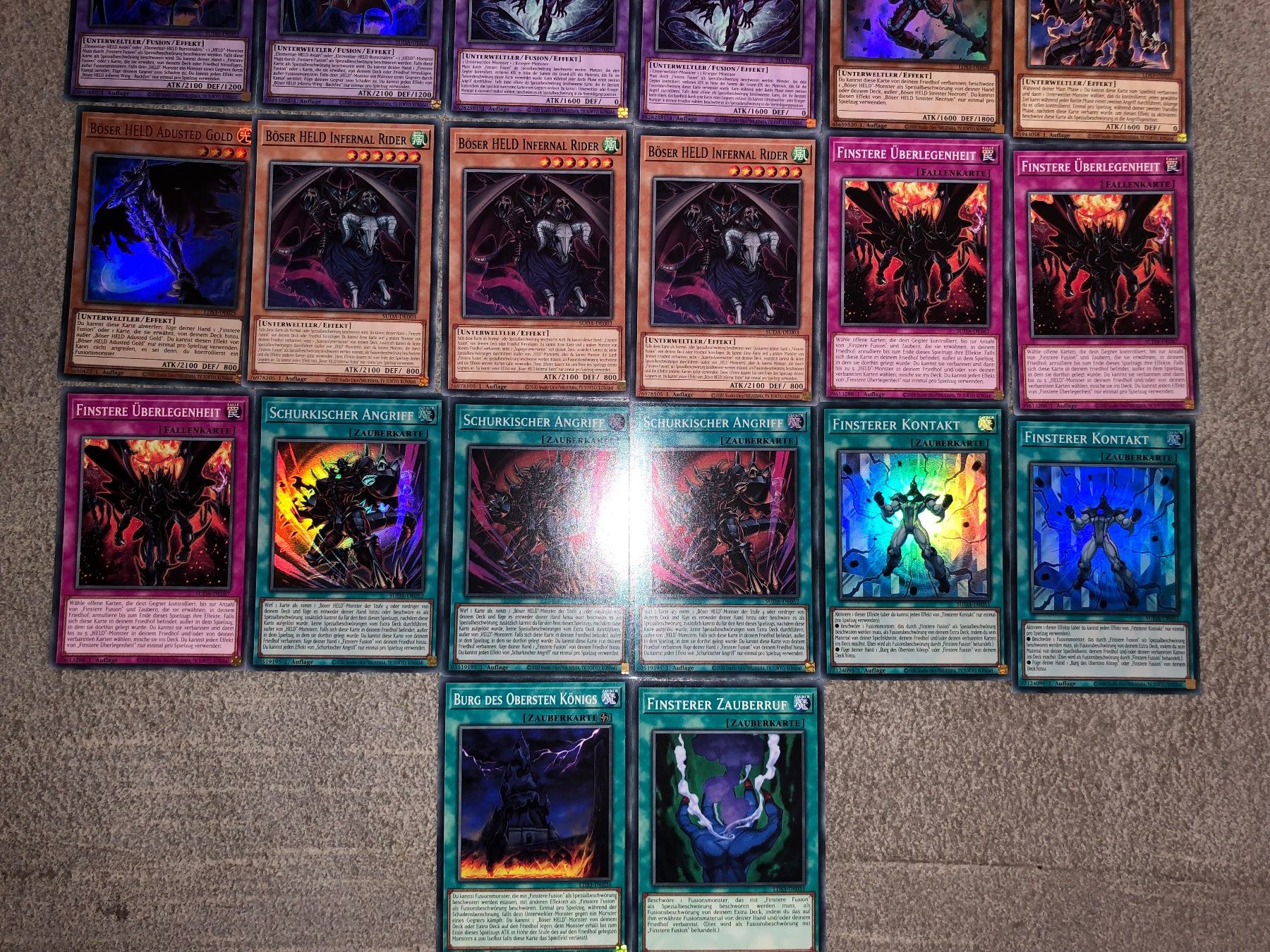 Yugioh Carte collezionabili: YuGiOh Böser Held Set – Nuovo (secondo la descrizione) da Altstätten SG venduto da ChangeMaker 2
