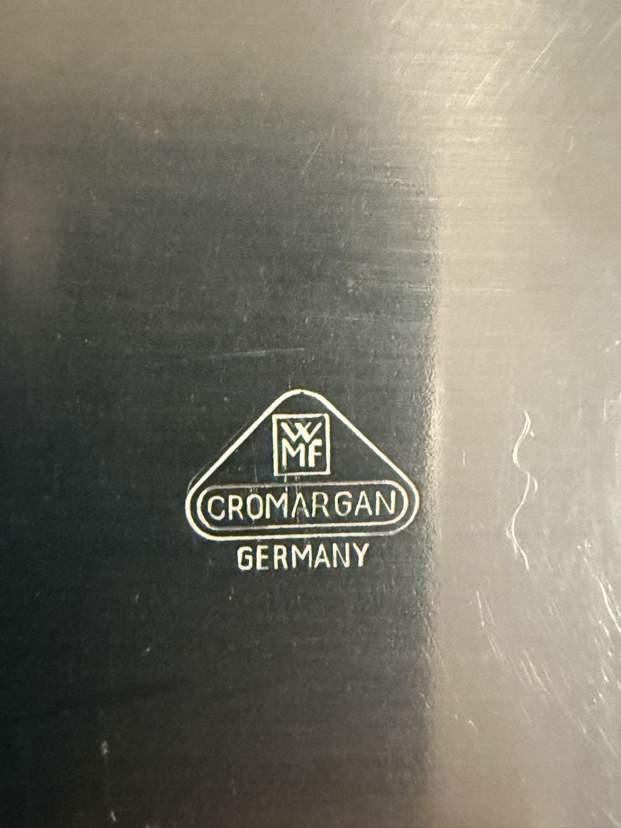 WMF Piatti di portata: WMF Wagenfeld Schale aus Cromargan – Usato da Buchs SG venduto da and_d8tp 2