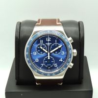 Montre Swatch Irony Chrono Casual Blue neuve