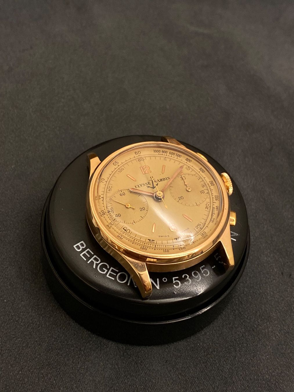 Ulysse Nardin Orologi: Ulysse Nardin Chronograph 18Kt. Rotgold – Usato da Zumikon venduto da Zeitschrauber 5