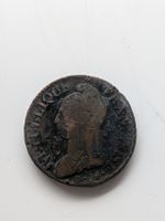 Alte französische Centime Münze Kupfer 