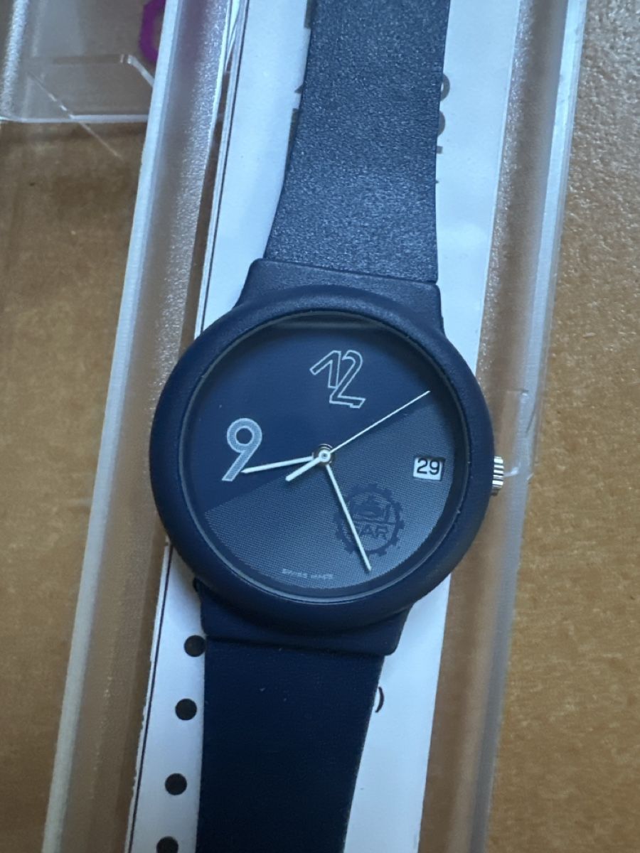 Uhren: Swatch Uhr black date neu mit Box – Gebraucht aus Schwadernau von mirifiesta 1