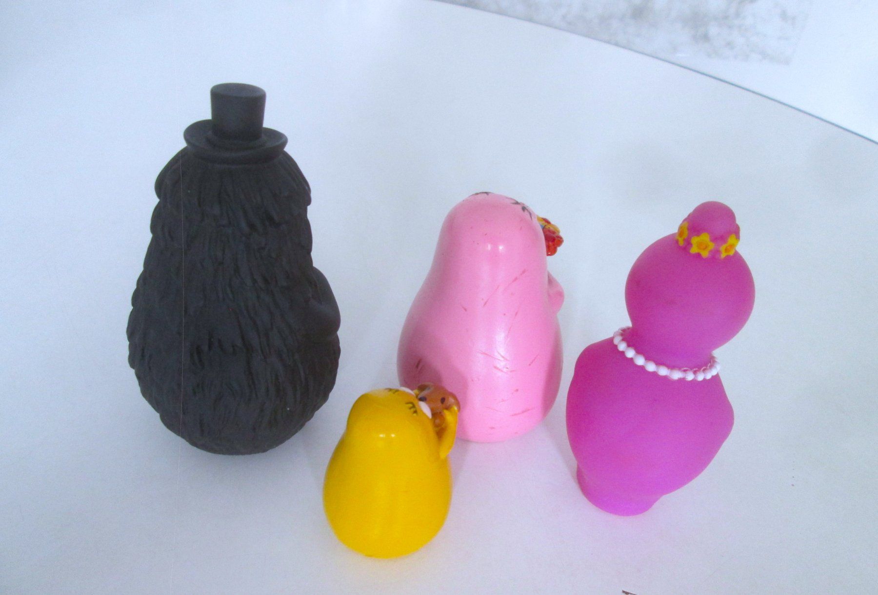 Jouets: 4 Barbapapa aus Kunststoff – D'occasion à Sementina par babucia 1
