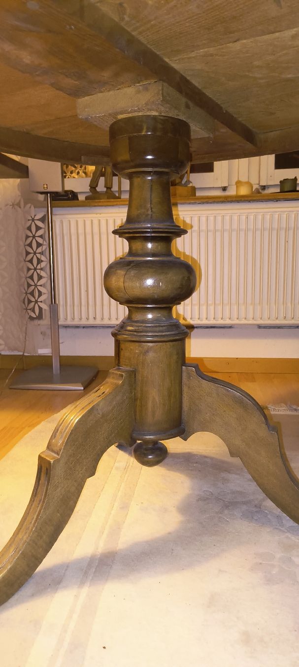 Tische: säulentisch in biedermeierstil – Gebraucht aus schaffhausen von walu 1