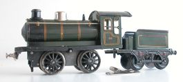 Märklin alte Dampflokomotive 981 Uhrwerk 1920/30iger Spur 1