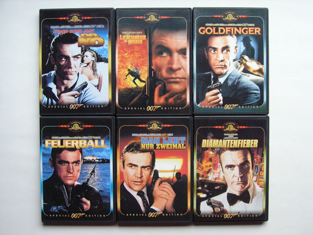 JAMES BOND MGM 007 COLLECTION SEAN CONNERY EDITION (Gebraucht) in ...