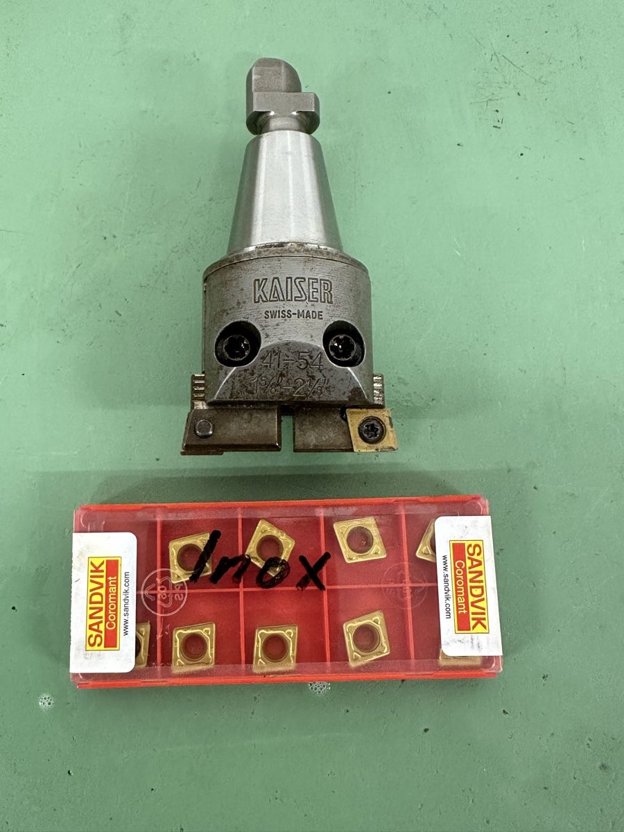 Alle Werkzeuge: KAISER Precision Boring Head + Inserts – Neu (gemäss Beschreibung) aus Aarberg von SNMachines