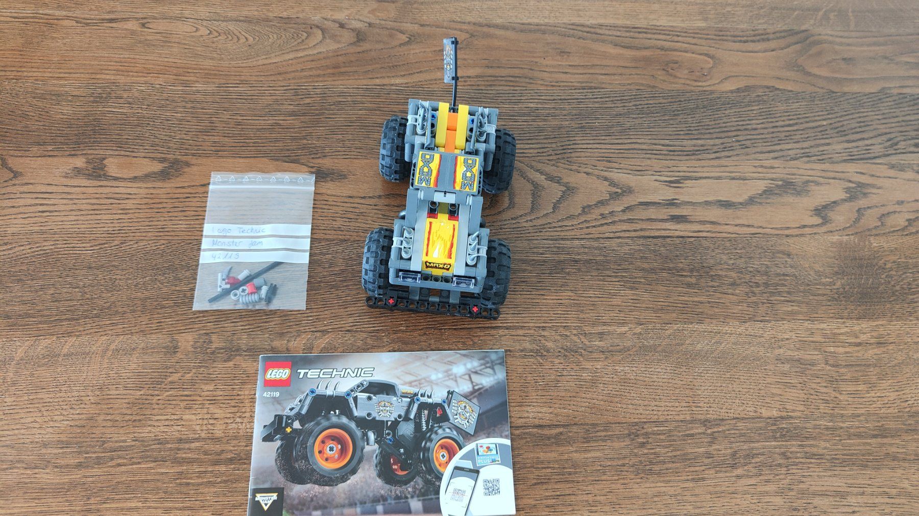 Technics Kit di costruzioni: Lego Technic Monster Jam Max-D Monstertruck – Usato da Tann venduto da ansure75 3