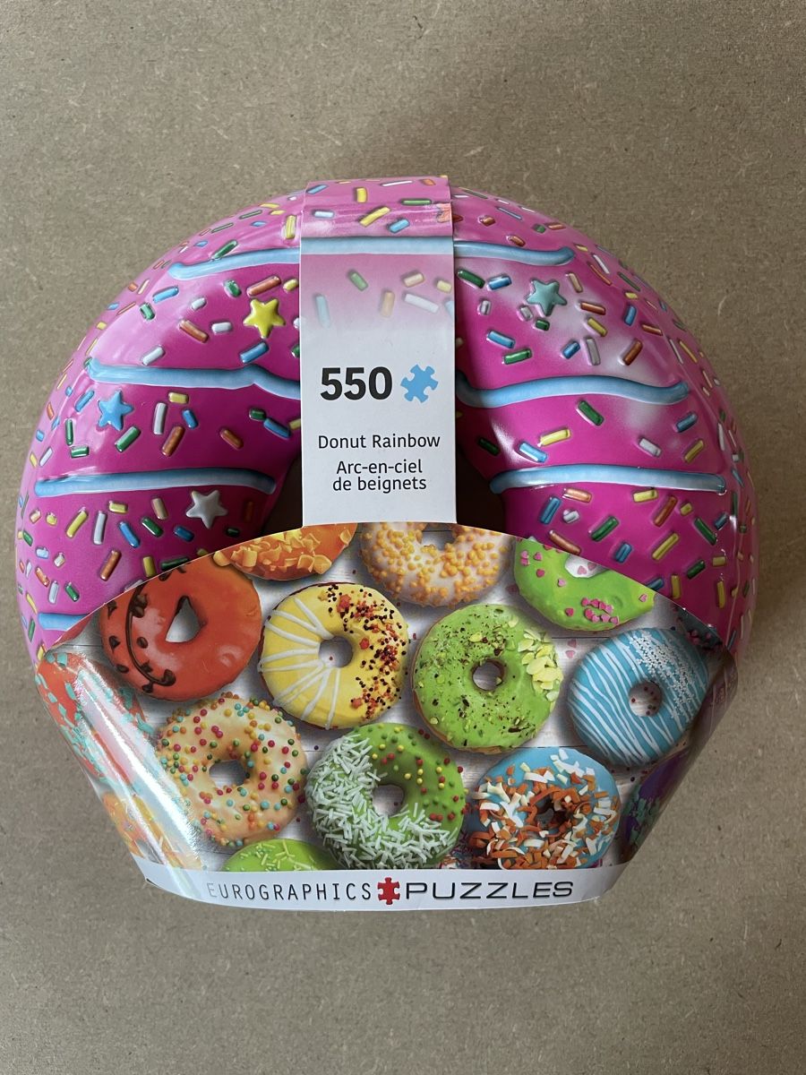 Puzzle: Puzzle Donut Rainbow / 550 Teile – Usato da Rümlang venduto da baselsale1 3