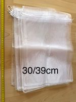 8 x Organza Säckli  für Geschenke   30/39 cm   Hochzeit DECO