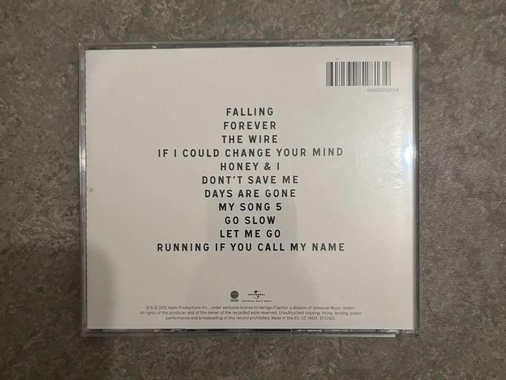 CD: Haim Days Are Gone CD – Usato da St. Gallen venduto da Simple_user_01 1