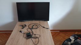 Samsung Odyssey G5 (G55C) 32" QHD incurvé + câbles