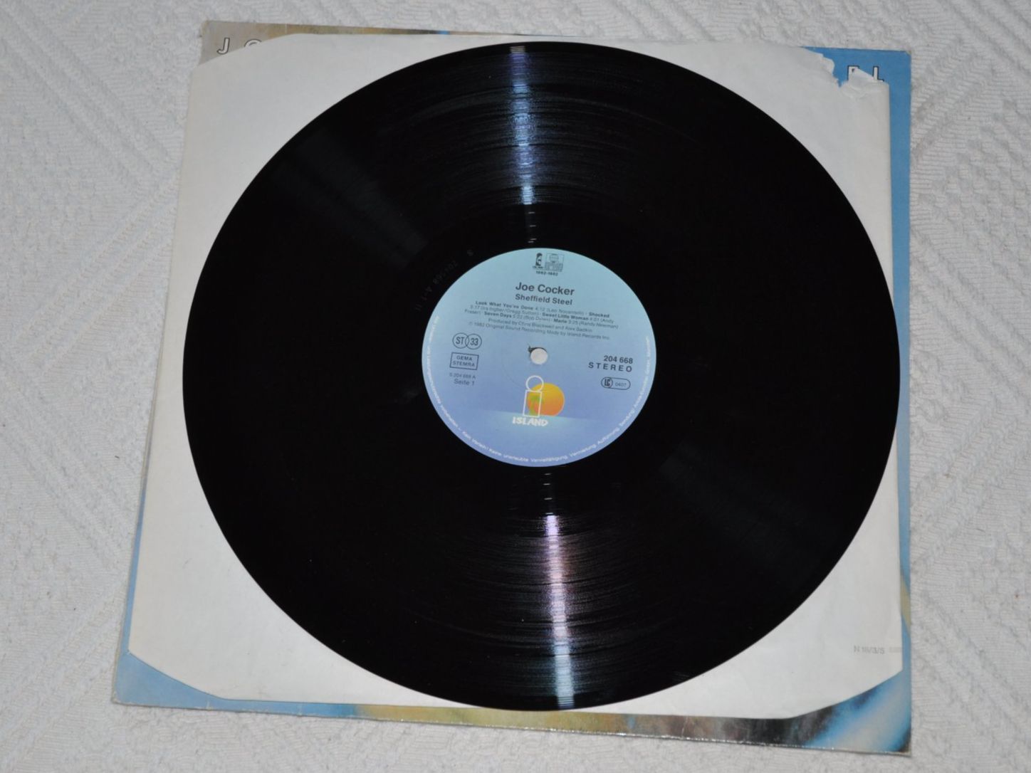 Schallplatten: LP Joe Cocker - Sheffield Steel – Gebraucht aus Boll von Theodora15 3