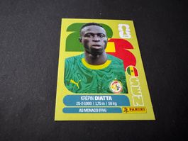 Panini Fifa Fussball WM 2026 Sticker Krepin Diatta SEN 20