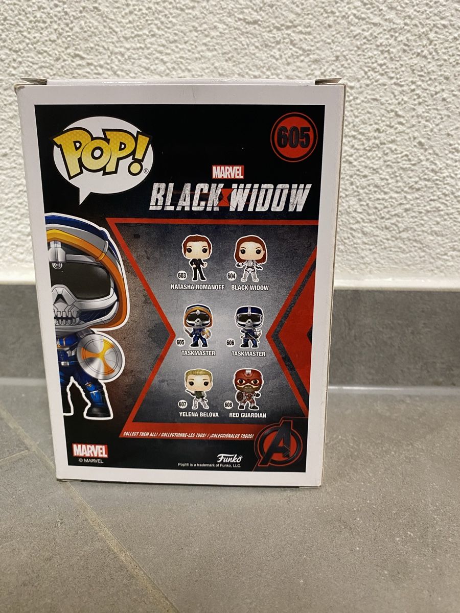 Funko Statuette: Funko POP - Marvel - Black Widow - 605 - Taskmaster w Shield – Nuovo (secondo la descrizione) da Bellach venduto da luc_srf8 2