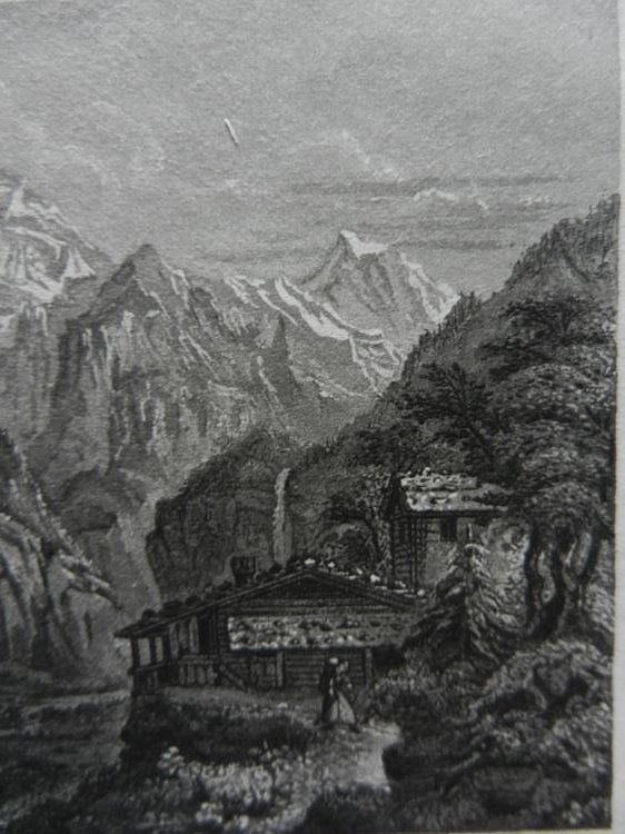 Incisioni: Vue de la Jungfrau – Usato da Risch venduto da Rischli15 8