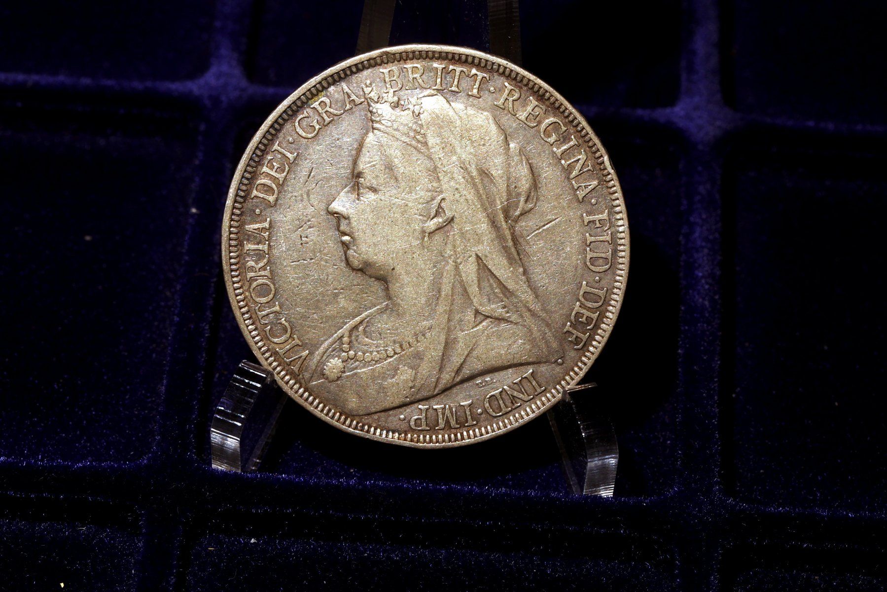 Alle Münzen: Silbermünze Crown 1895 – Gebraucht aus Wetzikon ZH von Scipio80