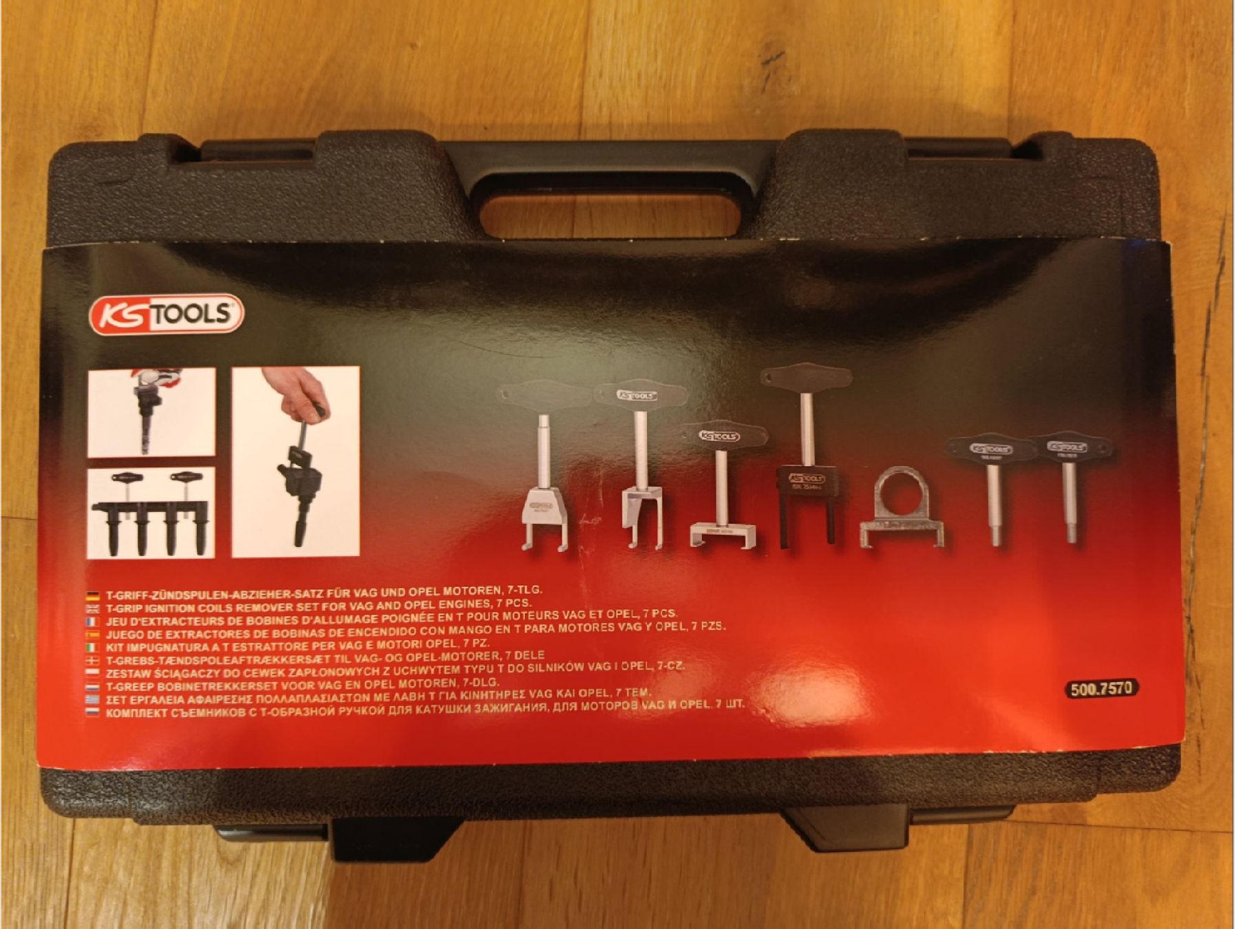KS Tools Tutti gli attrezzi: Jeu d'extracteurs de bobines d'allumage – Nuovo e nell'imballaggio originale da Aubonne venduto da jpiteira