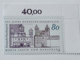 Deutsche Briefmarke 80Rp - 900 Jahre Benediktinerabtei