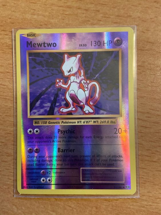 Mewtwo EVO Reverse Holo Kaufen auf Ricardo