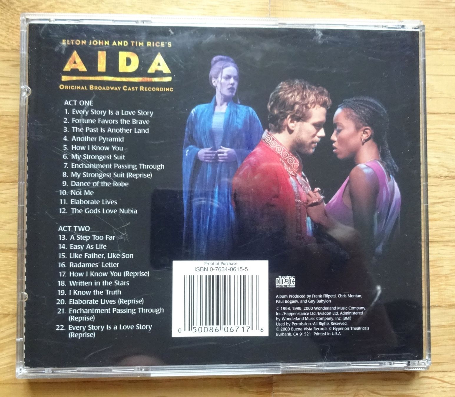 CD: AIDA, Musical, Elton John – Usato da St.Gallen venduto da Paddington11 1