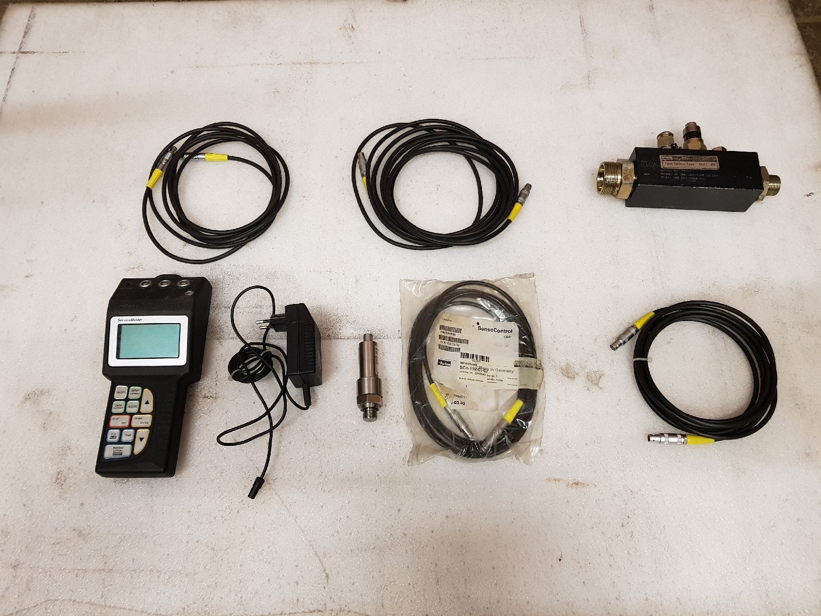 Misurare: Parker Manometer Messturbine Durchflussmengenmessgerät – Difettoso da Brunnadern venduto da p.....