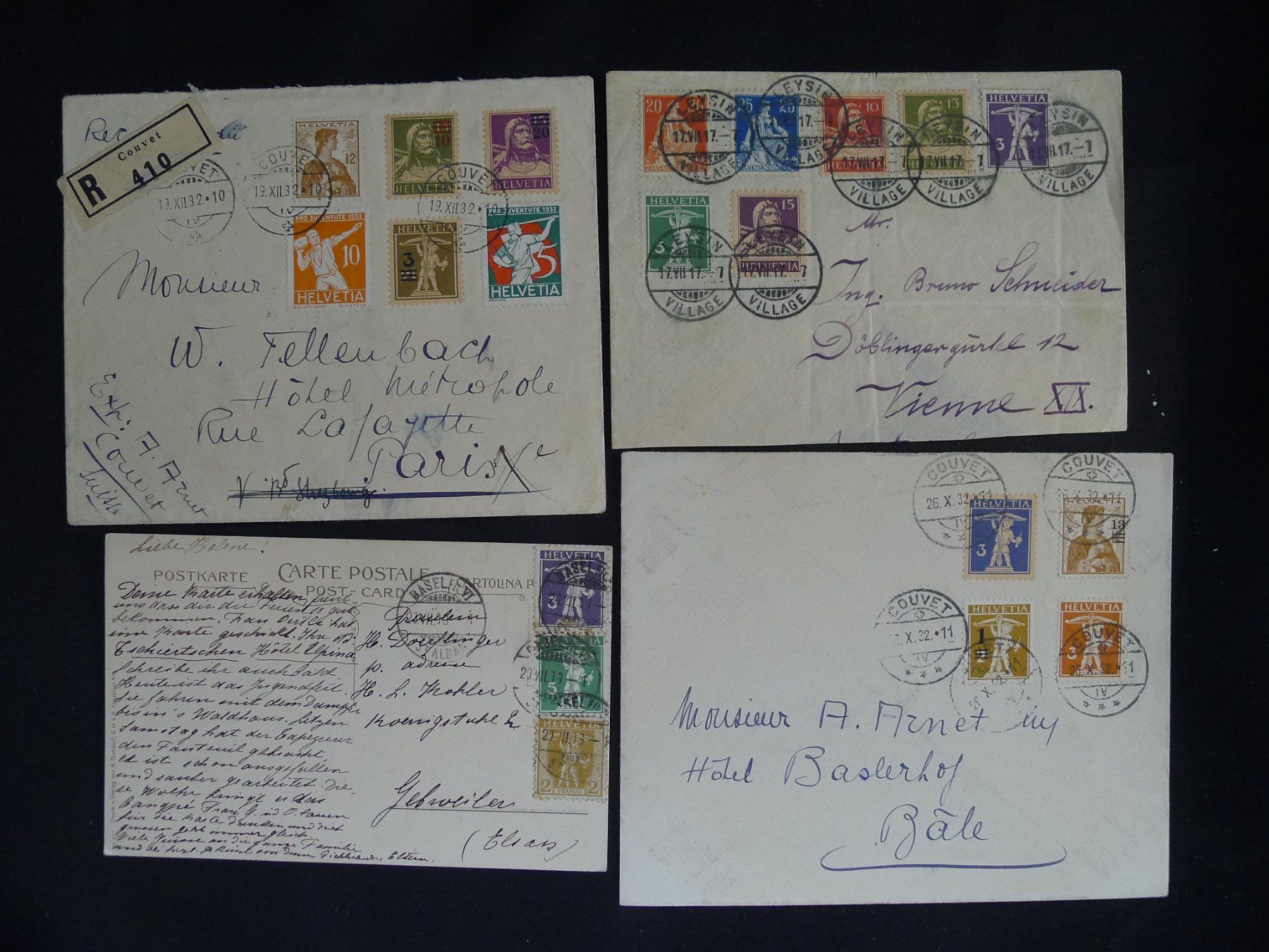 Alle Briefmarken: 20 Briefe oder Karten mit mehr Farben Frankatur – Gebraucht aus Dagmersellen von wyss1982 1