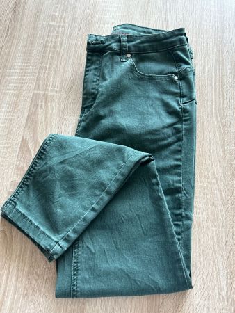 Damen Jeans  grün von We me Denim by Chicorée Gr. M