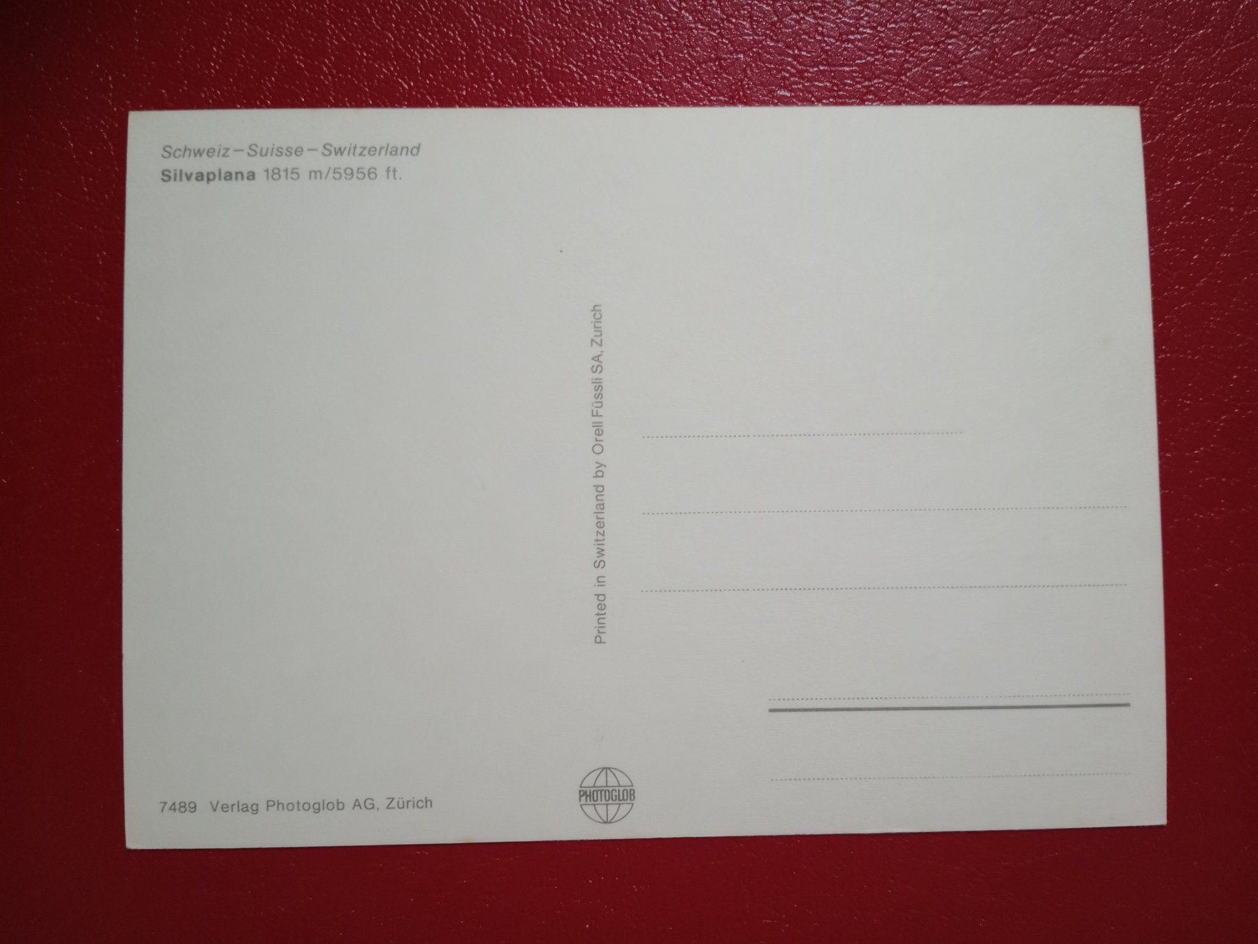 Cartoline postali: Silvaplana Graubünden mehrbildrig – Usato da Küttigen venduto da Melisch1000 1