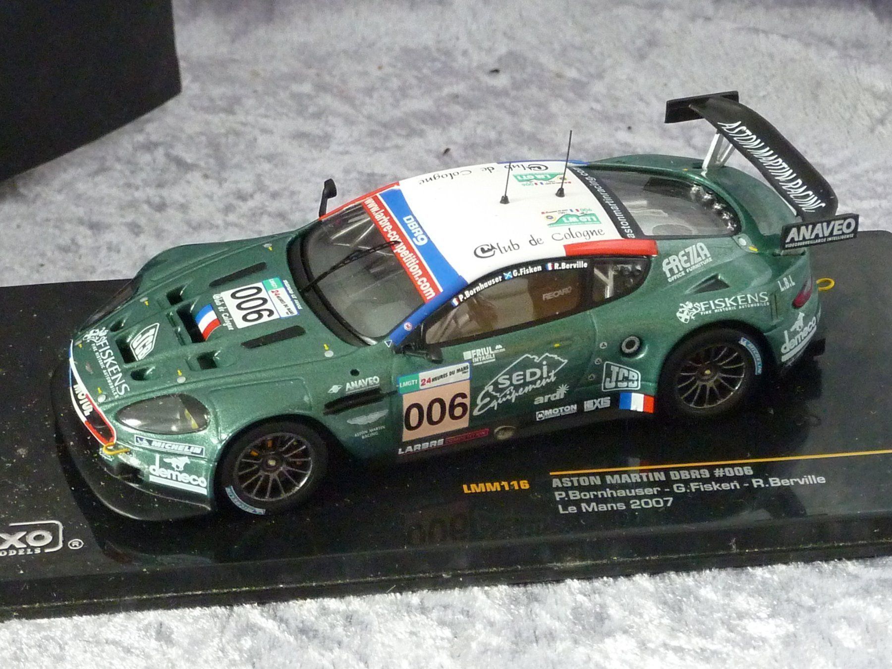 Aston Martin Modellautos: Aston Martin DBR9 Le Mans  1:43 – Neu und originalverpackt aus Dürrenäsch von modellautos4you 2