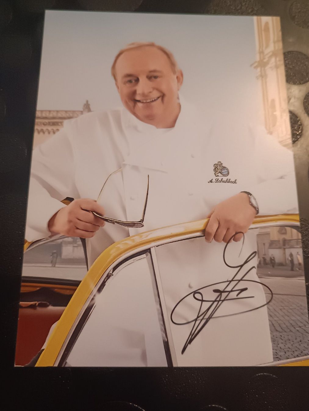 Autogramme: Alfons Schuhbeck - handsigniert Autogrammkarte – Gebraucht aus Menziken von Artographs