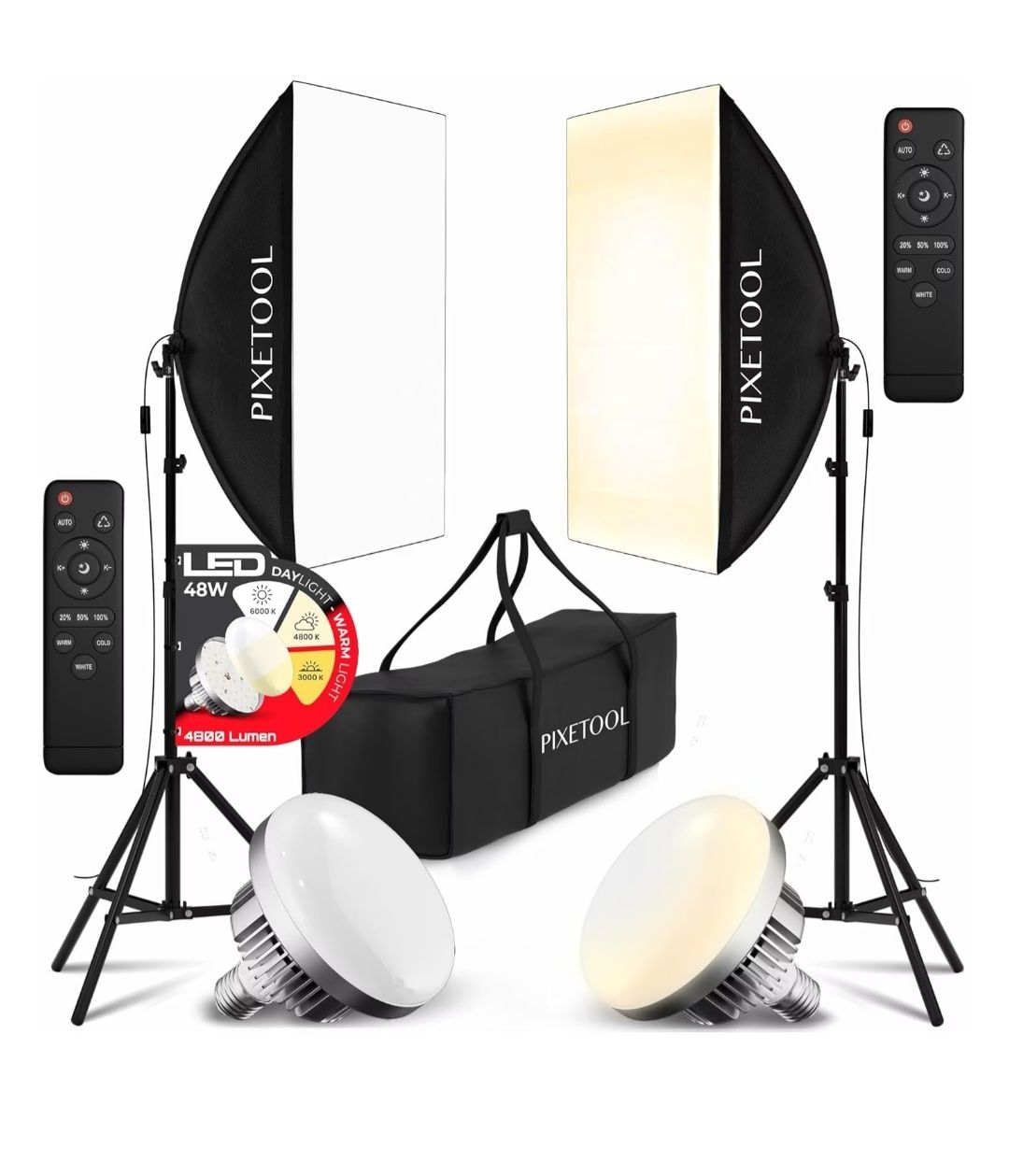 Lampade: Pixetool - Softbox Set – Nuovo e nell'imballaggio originale da Tann venduto da Flowerfield