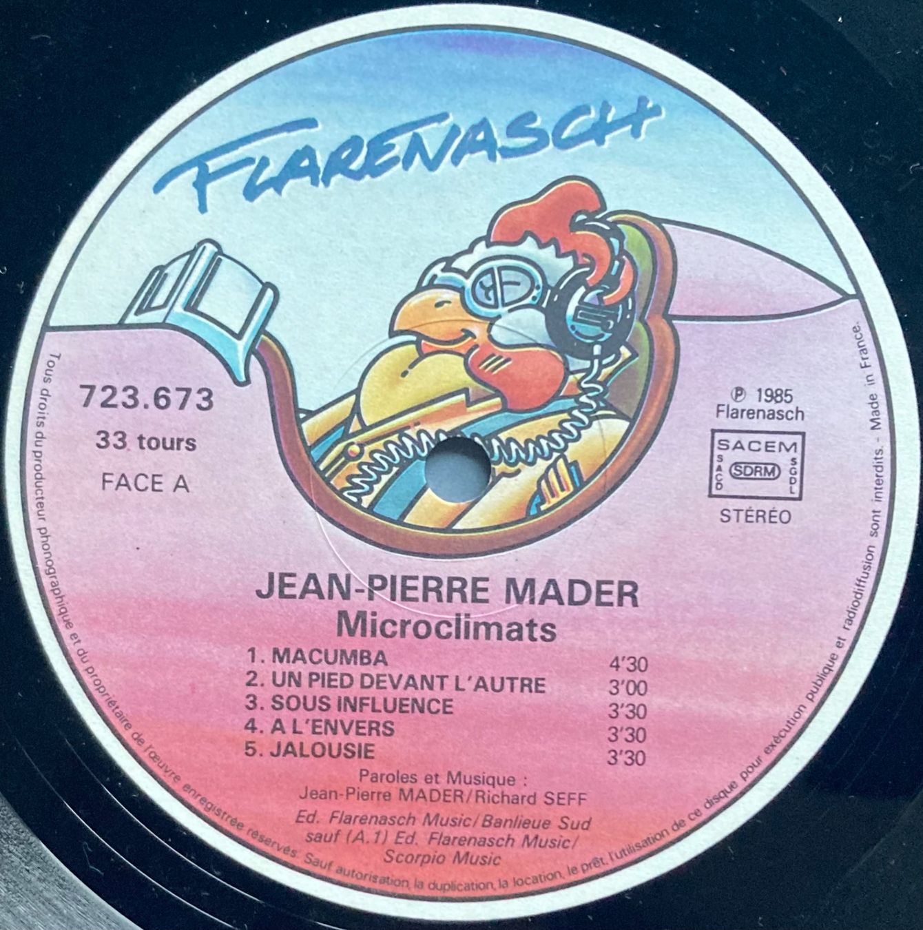 Dischi in vinile: JEAN-PIERRE MADER - MICROCLIMATS – Usato da Poliez-Pittet venduto da Newtown-Records 3