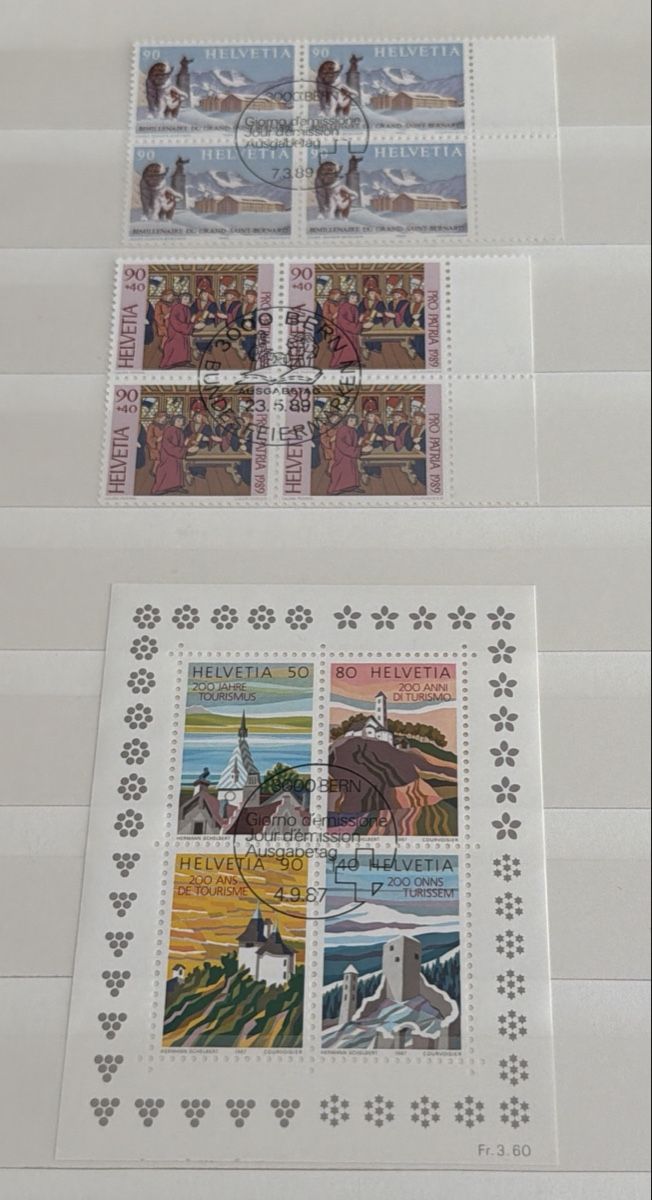 Tutti i francobolli: Briefmarken-Set – Usato da UNTERSIGGENTHAL venduto da s_rzb8