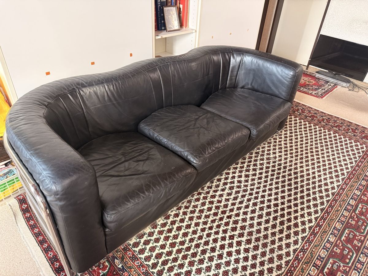 Sofas: Zanotta Onda Ledersofa – Gebraucht aus Pfaffhausen von Beli94