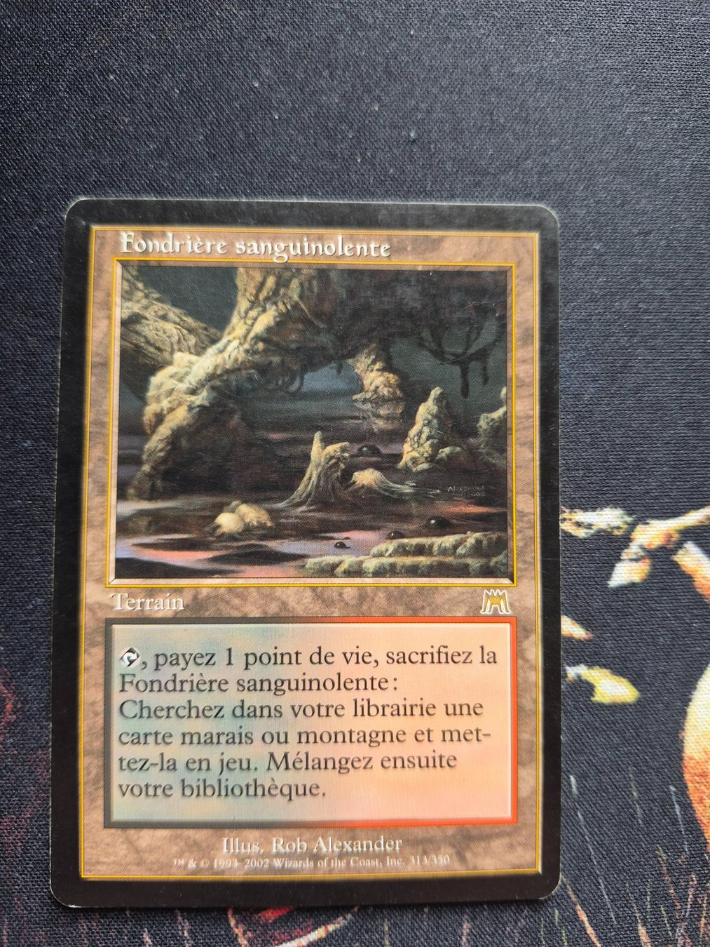 Magic The Gathering Cartes à collectionner: Fondriere sanguinolente – D'occasion à Gampelen par sebest95