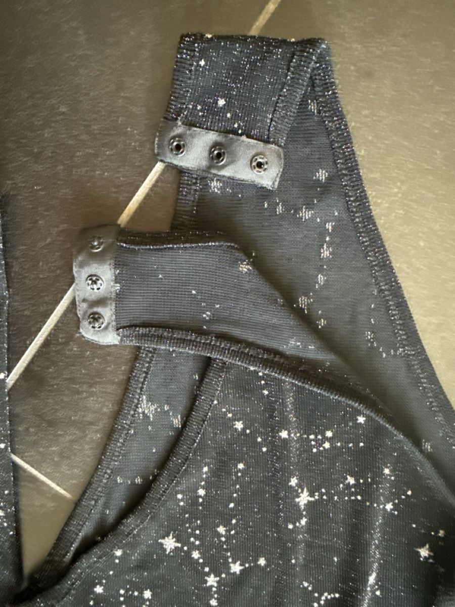 Shein T-shirt: Body langarm schwarz Sternenmuster durchsichtig Gr 36 – Nuovo (secondo la descrizione) da Bilten venduto da and_6hjn 2