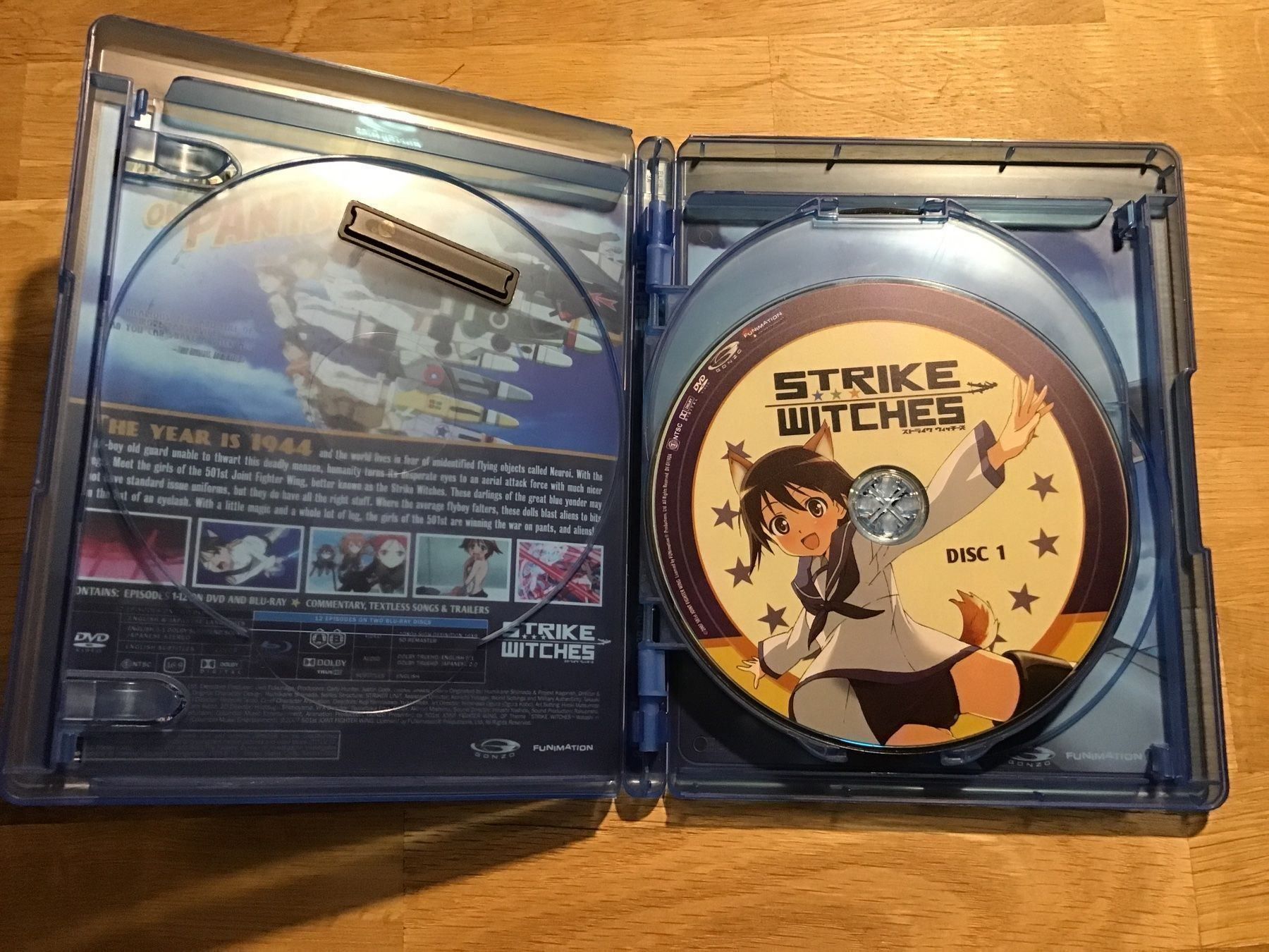 Alle DVDs: Anime STRIKE WITCHES 1 & 2 Seasons Blu-ray Set – Gebraucht aus Glattfelden von Danshari 2