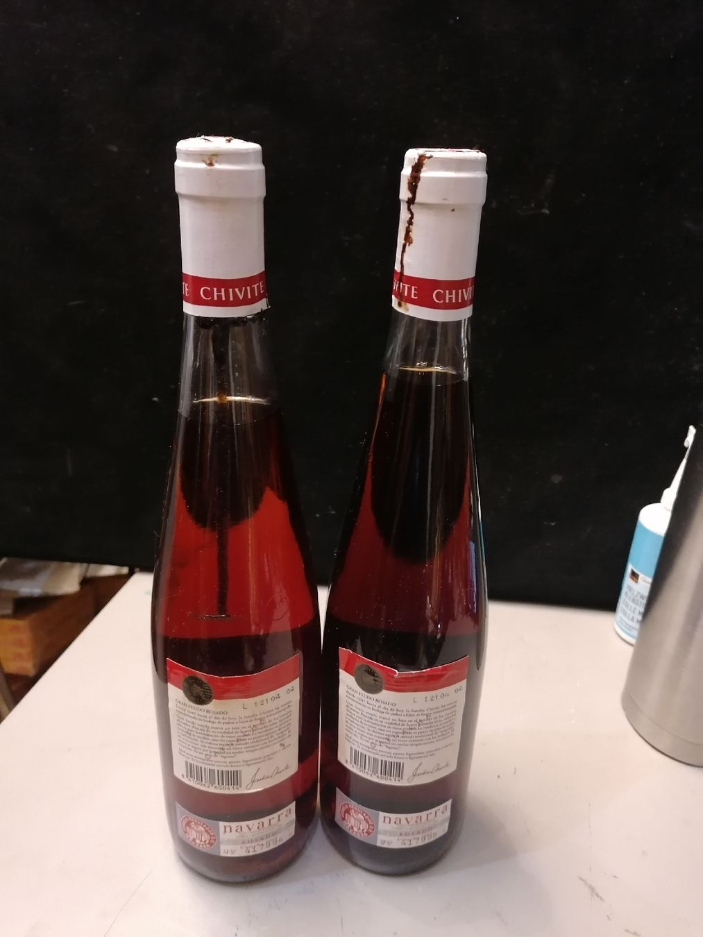 Vino: 2 x Gran Feudo Rosado 2003 Navarre Espagne – Nuovo (secondo la descrizione) da Genève venduto da Leboucheoreilles 7