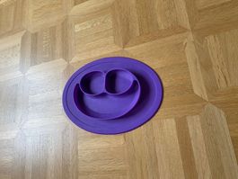 Neuwertiger Saugnapfteller violett