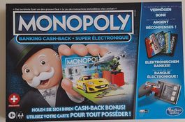 Monopoly Banking Cash-Back Swiss Edition