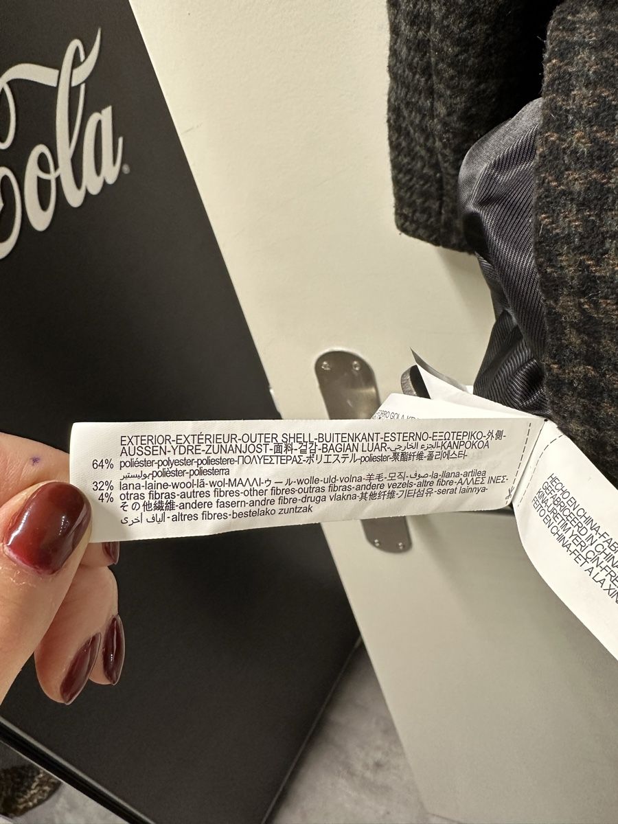 Zara Giacche: Zara Blazer aus Wolle kariert – Nuovo (secondo la descrizione) da Muttenz venduto da Tschulietta_105 3